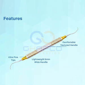 Cureta Quirúrgica de Acero Inoxidable para Uso Dental, Instrumento Médico para Clínica y Hospital - Product Image 5