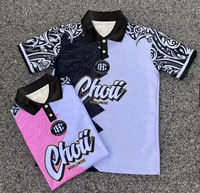 Polo à manches courtes pour homme, motif géométrique, design à carreaux, respirant, style streetwear, coupe classique, polyester tissé
