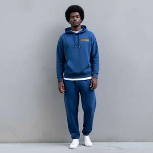 Ensemble de survêtement ample en coton avec sweat à capuche zippé et pantalon de jogging pour homme – Vente en gros - Product Image 1