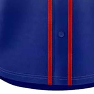 Maillot de baseball personnalisé avec boutons, séchage rapide, uniforme scolaire personnalisé, maillot de football, envoyé par Dress Sports - Product Image 4