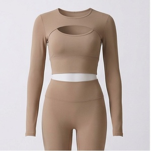 Conjunto Deportivo Transpirable Premium para Mujer, Top de Yoga sin Mangas, Chaleco Deportivo, Camiseta de Running de Talla Grande, Color Personalizado - Product Image 1