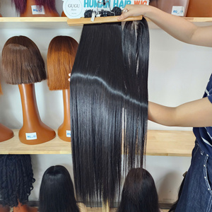 Extensiones de Cabello Humano Remy 100% Virgen, 8 Pulgadas, Lisas, Cabello Vietnamita de Primera Calidad, Tejido en Vietnam - Product Image 1