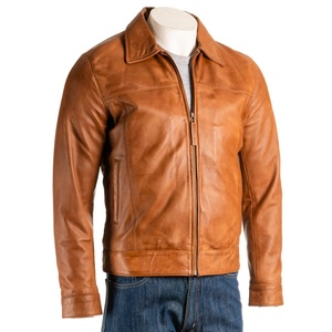 Direct Factory Export Genuine <b>Leather</b> Coat for Retailers Worldwide Custom Manufacturing Production Service - Product Image 1