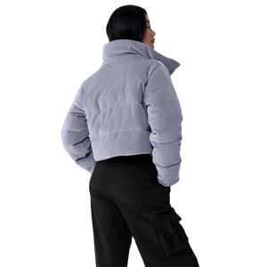Best Quality Puffer <b>Jackets</b> For Women Winter Long Sleeve Puffer Women <b>Jacket</b> With Customized Design Printed Wholesale Unisex - Product Image 4