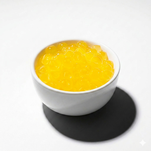 Perles de tapioca à l'ananas pour les ingrédients de thé aux fruits, bubble tea, desserts au lait, fabriquées à Taïwan, plusieurs saveurs, couleurs vives - Product Image 1