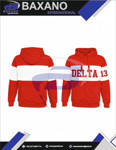 DELTA SIGMA theta DST มีฮู้ดแผงสโมสรฤดูหนาวสีแดงและสีขาวสำหรับครอปสีแดงดีไซน์ท่อปักลายพิมพ์เครื่องแต่งกายวิทยาลัย - Product Image 6
