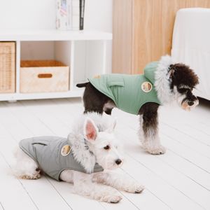 Veste parka en duvet de canard Eskimo Swag pour chien, vêtements pour animaux de compagnie de qualité supérieure - Product Image 3