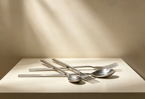 Best Quality at Affordable Price From India Stainless Steel Flatware <b>Knife</b> Fork Spoon Silver Plated Hotel Cutlery Set for <b>Dinner</b> - Product Image 6