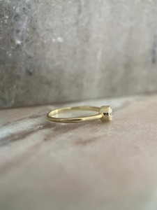 Bague de fiançailles en moissanite brillante et diamant de laboratoire pour femme, cadeau de mariage haut de gamme serti de pierres - Product Image 5