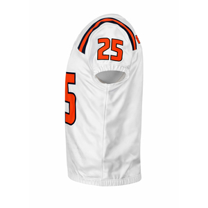 Maillot de football américain imprimé de haute qualité, logo personnalisé, uniforme d'équipe professionnel, séchage rapide, respirant, antibactérien - Product Image 4