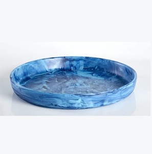 Bandeja de Servicio de Resina Hecha a Mano con Acabado de Lujo, Ecológica y Duradera para Decoración del Hogar de Primera Calidad y Artículos Esenciales para Servir con Elegancia - Product Image 2