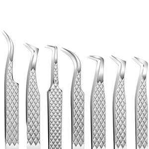Pinzas para Pestañas de Acero Inoxidable de Alta Calidad al por Mayor, Precisión Antiestática, 10 mm de Longitud, Duraderas, Múltiples Especificaciones - Product Image 5
