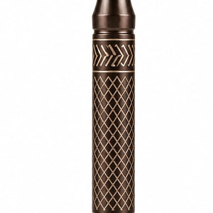 Rasoir de sécurité jetable à double lame SHEARS BEAUTY avec manche en bronze à motif décoratif pour le rasage du visage masculin et l'utilisation en salon de coiffure - Product Image 4