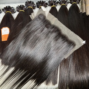 Ready to Ship 10-20'' Natural Black Bone Straight Vietnamese Human <b>Hair</b> 12A Silky Bone Straight Original Human <b>Hair</b> Bundles - Product Image 6