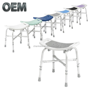 OEM Taiwan Customized Aluminum Alloy <b>Shower</b> <b>Chair</b> Bathroom Safety Equipment Non‑Slip Seat One Stop Manufacturing Service - Product Image 1