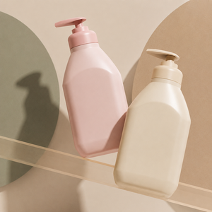 500 mL HDPE Plastic <b>Pump</b> <b>Bottle</b> Cosmetic Dispenser Container for Lotion Shampoo Skin Care Packaging - Product Image 3