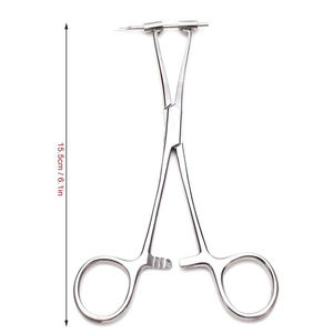 Pinzas para Toallas Peers-Bertram de 14.5cm, Pinza Quirúrgica Manual de Acero Inoxidable con Puntas Serradas y Ranuras, Instrumento Quirúrgico de Alta Calidad - Product Image 6