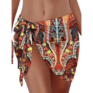 Jupe Sarong de Plage Tendance à Paillettes pour Femme, Cache-Maillot de Bain 2026 - Product Image 1