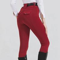 Meilleurs pantalons d'équitation unisexes d'hiver au design élégant, leggings équestres avec logo personnalisé, respirants, légers, en cuir PU pour l'entraînement