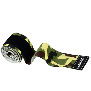 Printed Camo Polyester Powerlifting <b>Knee</b> Wraps Weightlifting Squat <b>Support</b> Straps Adjustable Non-Slip Compression <b>Bandage</b> - Product Image 6