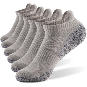 Chaussettes décontractées pour hommes, 100 % coton, antibactériennes, sans ressorts, avec logo personnalisé, style estival quotidien, haute qualité 2026 - Product Image 1