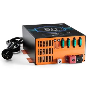 Convertitore Smart per Camper da 80 Ampere, Caricabatterie 110V AC 12V DC a 4 Fasi, Convertitore di Potenza Regolabile 13V 16.5V per Sistemi Elettrici RV - Product Image 2