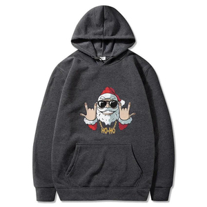 Sweat-shirt à capuche imprimé graphique 100 % coton pour homme, streetwear personnalisé, pull molletonné épais, décontracté, style urbain - Product Image 4