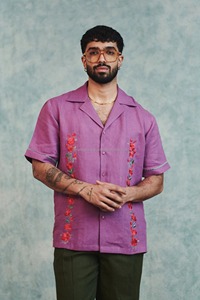 Men Casual <b>Button</b> <b>Up</b> Shirt Cotton <b>Short</b> <b>Sleeve</b> Summer Wear Custom Logo Wholesale Price - Product Image 5