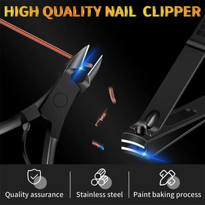 Kit de manucure professionnel 2026, outils assortis de haute qualité, ensembles de manucure, coupe-ongles, ciseaux à ongles, autres outils pour les ongles - Product Image 4