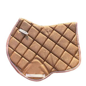Almohadilla de Silla de Montar Multiusos de Tela de Poliéster Transpirable con Brillo para Doma Clásica y Salto Ecuestre, Precios Razonables - Product Image 1