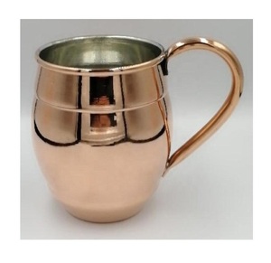 Elegant Copper <b>Mugs</b> with Traditional Craftsmanship and Smooth Finish for Water <b>Tea</b> Coffee Juice and Daily Beverage Use - Product Image 3