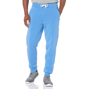 NOEN SPORTS Pantalon de survêtement beige pour homme, taille élastique, logo brodé, coupe décontractée, léger et respirant, style sarouel, idéal pour l'été - Product Image 4