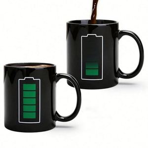 Customizable Logo Starry Sky Color-Changing Mug Thermal-Sensitive Color-Changing Ceramic Cup <b>Creative</b> Water Mug <b>Gift</b> Item - Product Image 5