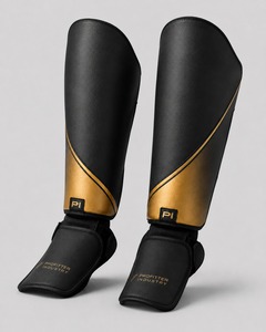 Espinilleras Personalizadas para Fútbol, Protección de Piernas de Cuero PU, Protección Integral, Diseño Ligero, Elasticidad Ajustable - Product Image 2