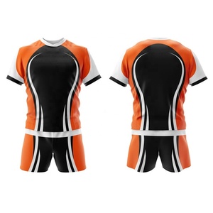 Ensemble d'uniformes de Rugby pour hommes, Logo personnalisé, Sublimation numérique, 2023 Polyester, respirant, nouveau style 100% - Product Image 1