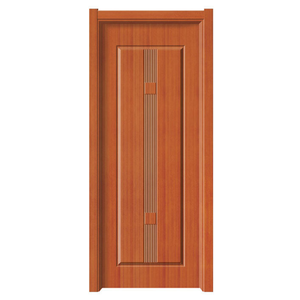 Porte intérieure moderne minimaliste en WPC à âme composite, placage stratifié coloré, étanche, pour appartement, sous-sol, chambre, salle de bain - Product Image 1