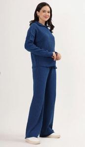 Conjunto Casual Premium de Invierno para Mujer, Tejido de Punto Acanalado Suave al Tacto, Elegante, Manga Larga, de Proveedor de India al Mejor Precio - Product Image 2
