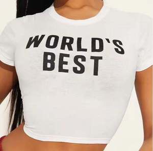 เสื้อครอปท็อปสีชมพูที่ดีที่สุดในโลก เสื้อยืดคอกลมแขนสั้นลำลองสำหรับผู้หญิง ผ้าเจอร์ซีย์คอตตอน 100% ระบายอากาศได้ดี เหมาะสำหรับใส่ในฤดูใบไม้ผลิและฤดูร้อน - Product Image 5