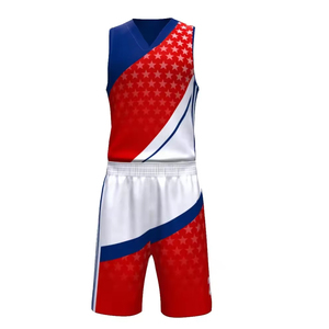 Uniformes de baloncesto de diseño personalizado, precio competitivo, buena calidad, secado rápido, 100% poliéster. - Product Image 5