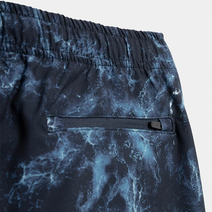 <b>Men</b> Casual Tight Short Swim <b>Trunks</b> Quick Dry Mid Waist Drawstring Closure Waterproof Board Shorts Pockets Mesh Lining Solid - Product Image 6