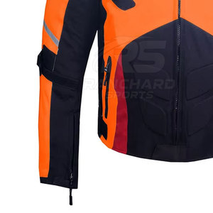 Leather Motorbike Jacket Men Protective Riding Gear Durable Racing Street Streetwear Adventure Fashion Premium Quality Fit Style - Product Image 5