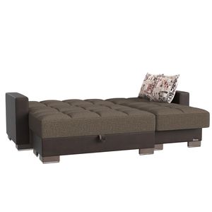 Chaise longue convertibile collezione PrimeNest NimbusFlow rivestita con funzione di stoccaggio - Product Image 3
