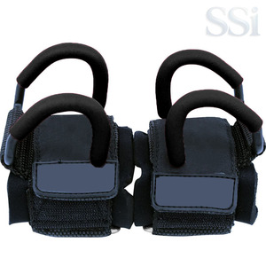 Crochets de levage de qualité professionnelle pour la musculation, sangles de poignet rembourrées pour la force athlétique et le soutien en musculation - Product Image 5