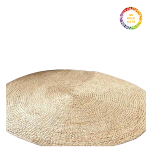 Natural Seagrass Rug Long Runner Handwoven Carpet for Modern Rustic Home Decor - Product Image 4