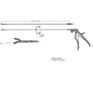 Pinzas de Biopsia Manuales de Alta Precisión para Procedimientos de Diagnóstico, Fabricadas en Acero Inoxidable, Certificadas por la CE, Instrumentos Quirúrgicos Reutilizables - Product Image 1