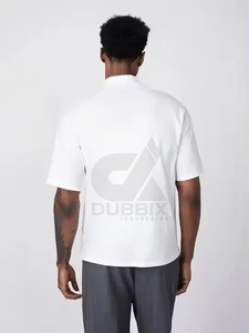 Quality <b>Light</b> Breathable Eco-Friendly Anti-Wrinkle Cotton Men's Plus Size Ringer T-Shirt Regular Fit O-<b>Neck</b> Collar Solid Logo - Product Image 5