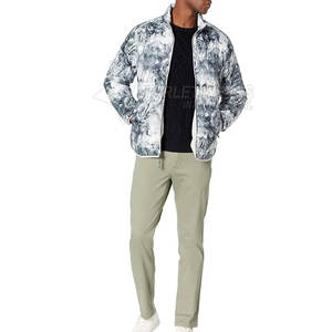 Blouson d'hiver matelassé pour homme, modèle 2026, le plus vendu, design personnalisé, col montant en toile, logo frontal, haute qualité - Product Image 4