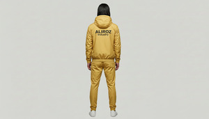 Chaqueta Deportiva Impermeable con Logotipo Personalizado en la Parte Delantera, Trajes Deportivos Casuales para Exteriores, Ligeros - Product Image 3
