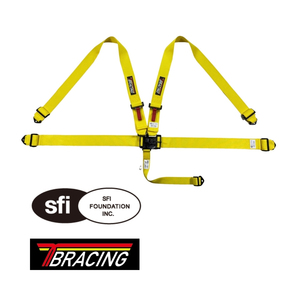 เข็มขัดนิรภัยแบบ 5 จุด SF-502 คุณภาพสูงสำหรับรถแข่ง ได้รับการรับรองมาตรฐาน SFI ผลิตจากโพลีเอสเตอร์และฮาร์ดแวร์เหล็ก รับผลิตแบบ OEM ODM และรับผลิตภายใต้แบรนด์ของลูกค้า - Product Image 2