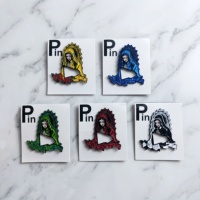 Clips de Sombrero Modernos al por Mayor con Diseño Antiguo, Esmaltados, con Forma de Béisbol, Color Personalizado, Clip para Gorra, Visera de Sombrero, Clip para Sombrero con Logotipo Personalizado